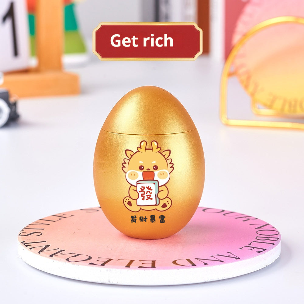 Creative Auspicious Golden Eggs Windproof Lighter