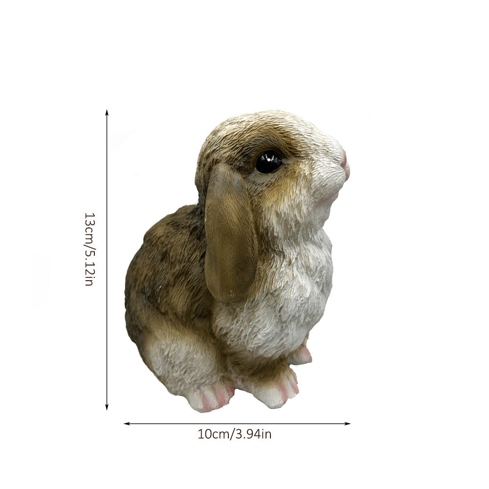 Easter Bunny Yard Resin Decorations