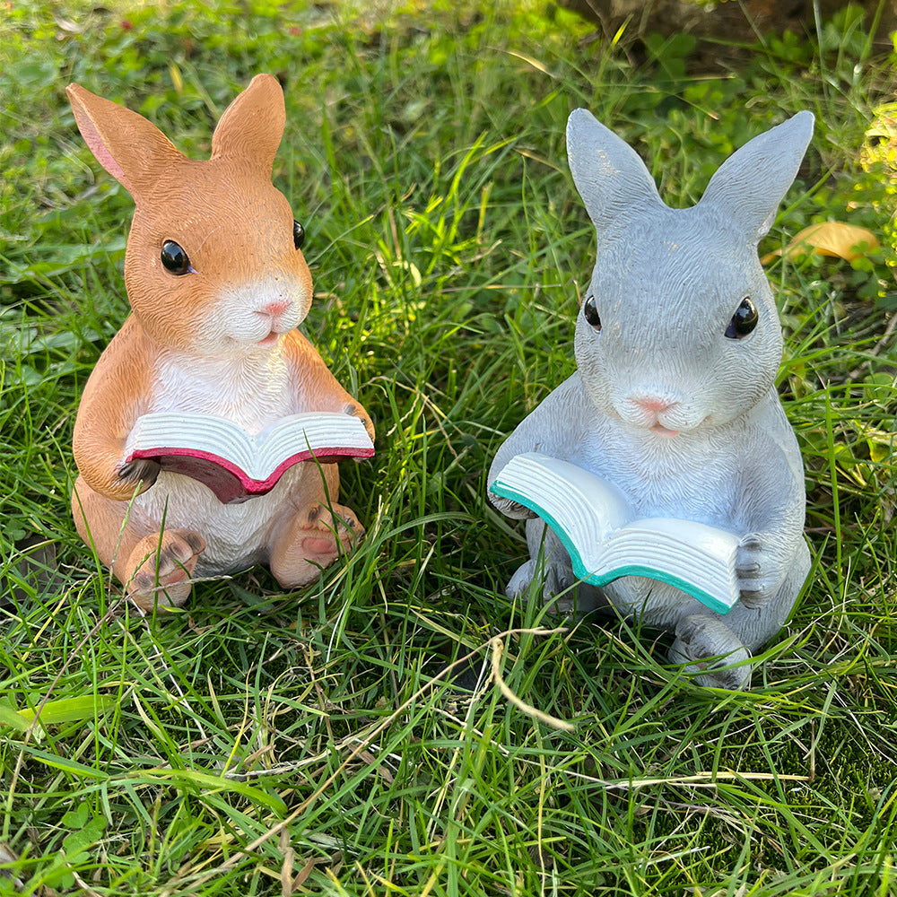 Easter Bunny Yard Resin Decorations