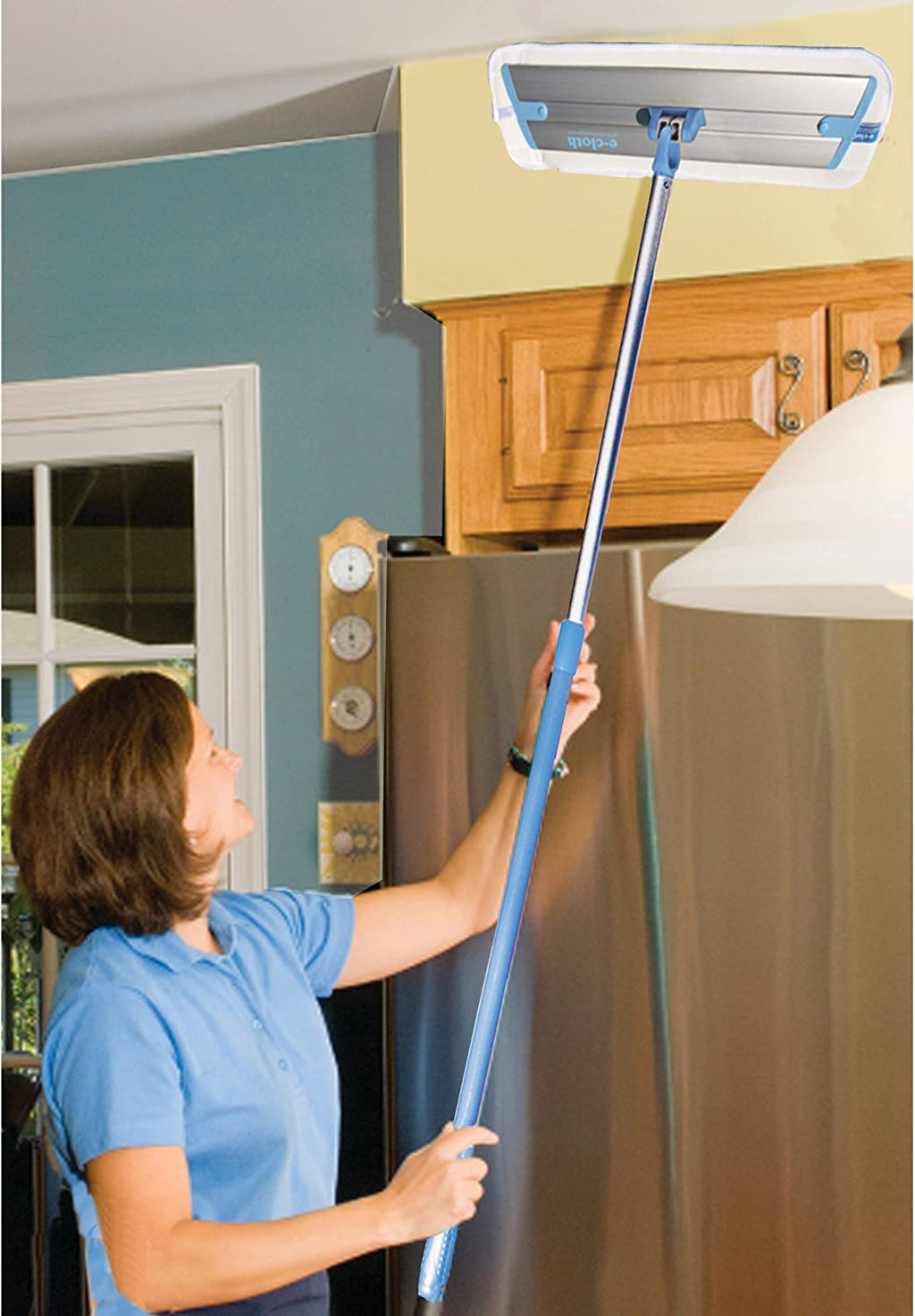 E-Cloth Deep Clean Mop, Microfiber Mop, Perfect Floor Cleaner for Hardwood, Laminate, Tile and Stone Flooring, Washable and Reusable, 100 Wash Promise