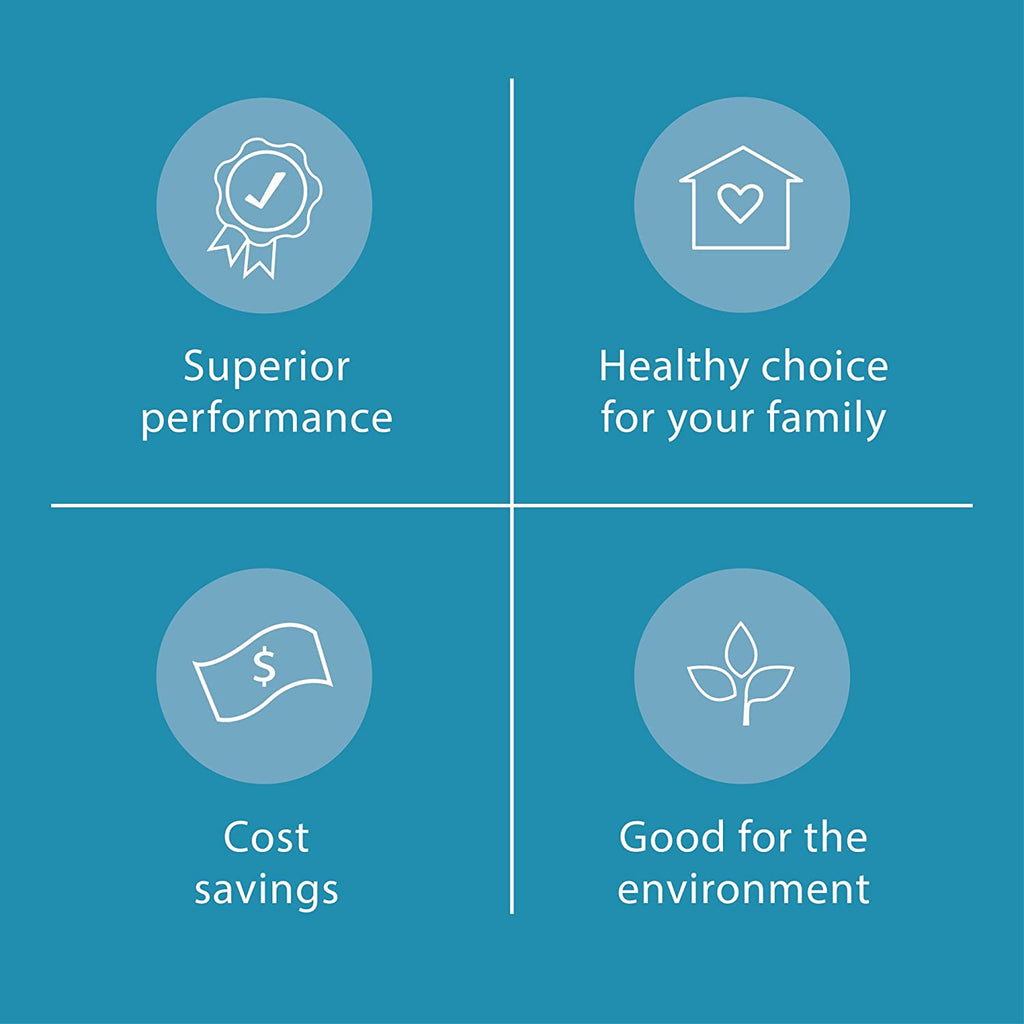 E-Cloth Deep Clean Mop, Microfiber Mop, Perfect Floor Cleaner for Hardwood, Laminate, Tile and Stone Flooring, Washable and Reusable, 100 Wash Promise