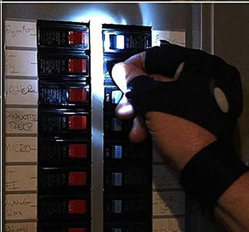 2Pcs Hands Free Flashlights, LED Flashligt Gloves, Husband Gifts, Fishing Gifts for Menfather'S Day Gifts, Gadgets for Men, Unique Gifts for Men